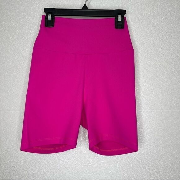 SUSANA Monaco Punch Pink Biker Shorts XS - Picture 2 of 5